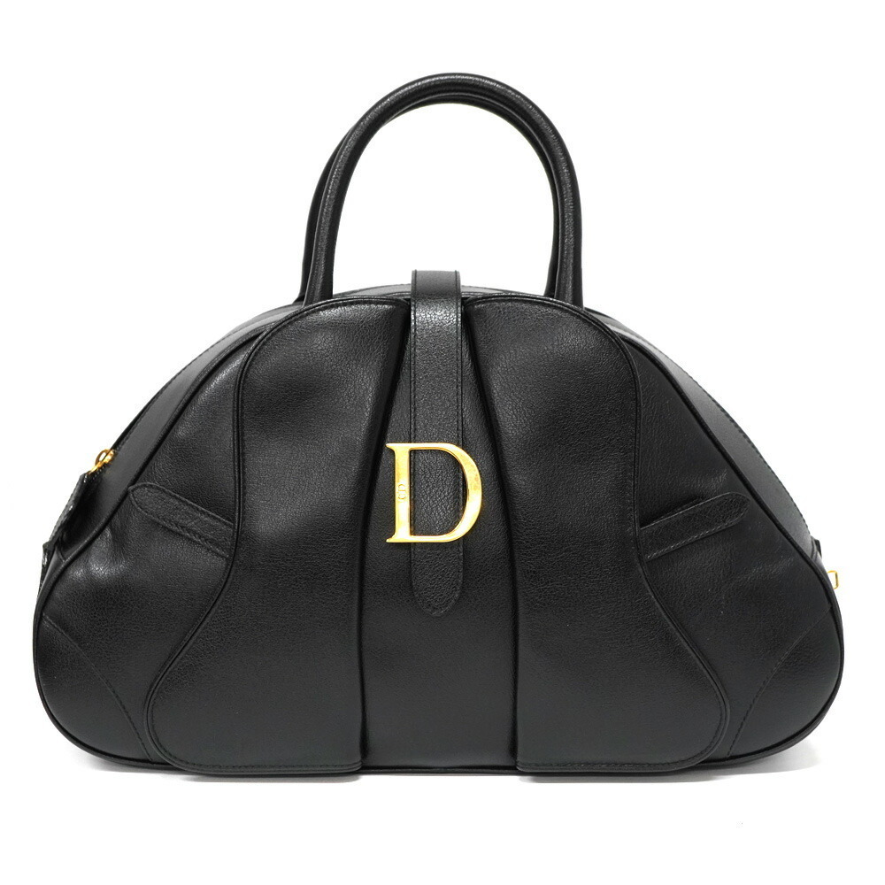 Dior Double Saddle Bag Handbag Black
